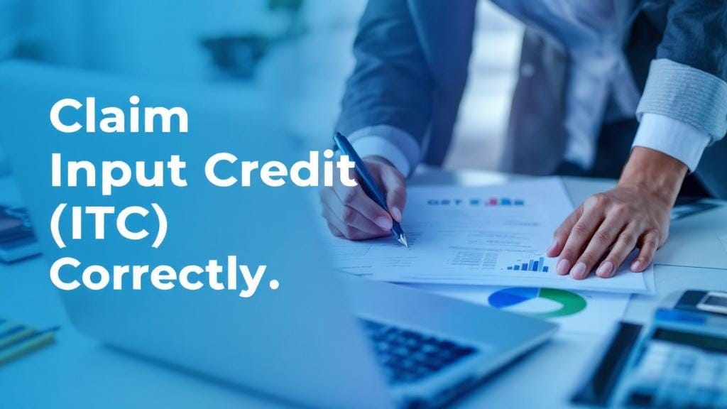 Claim Input Tax Credit