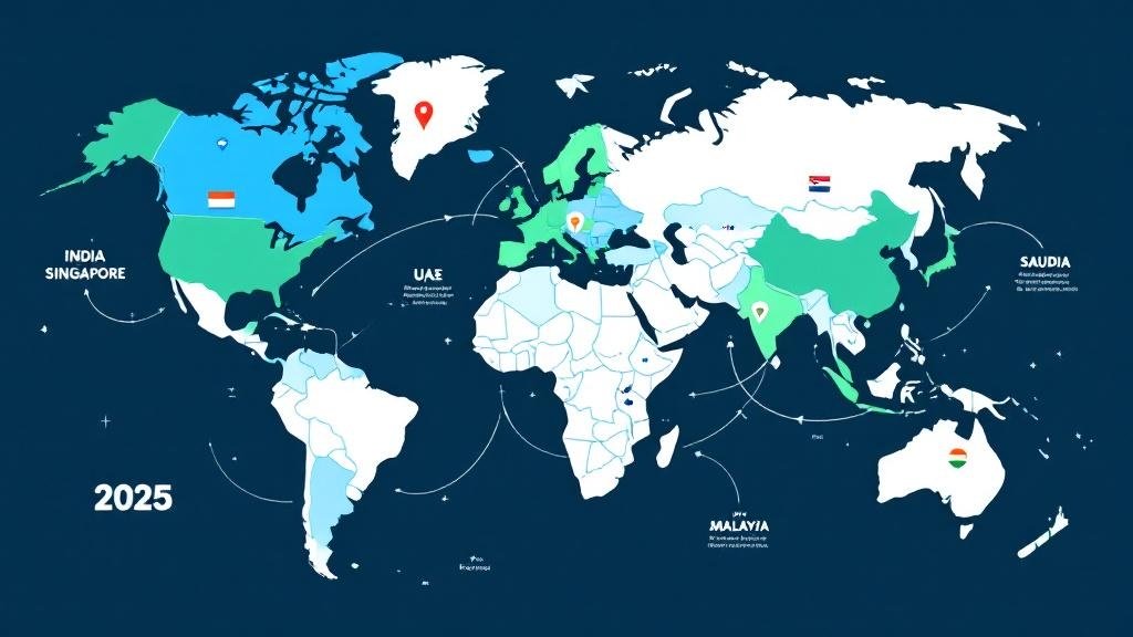 Countries accepting UPI payments