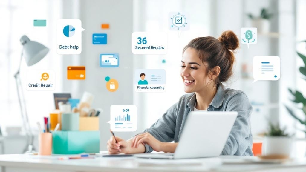 Credit score improvement debt help