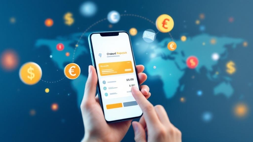 Cross-border payments via mobile banking,