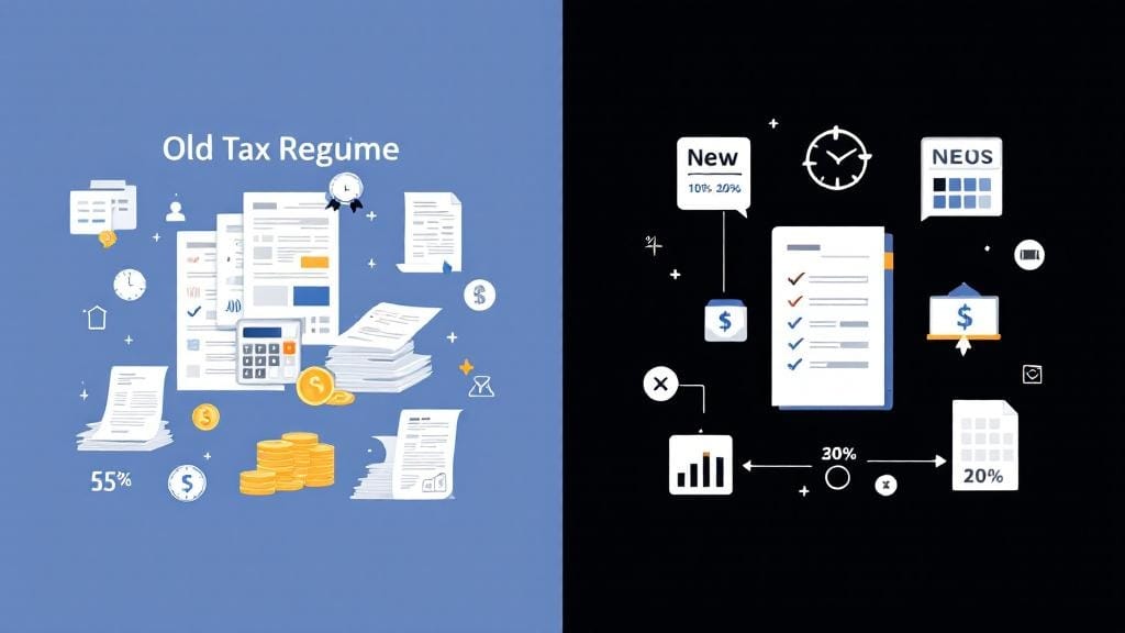 Difference between old and new tax regimes