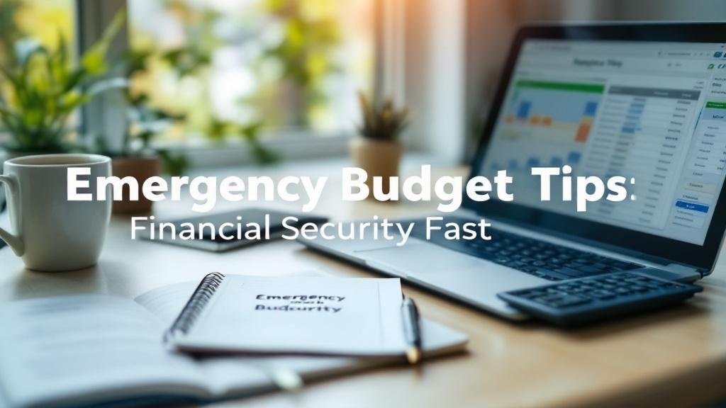 Emergency budget tips
