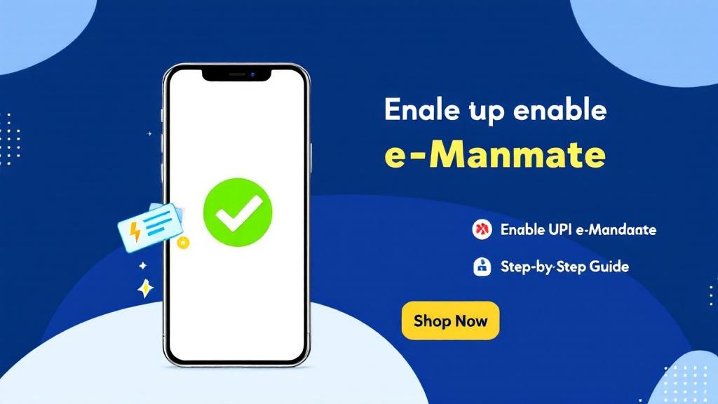 Enable UPI e-mandate