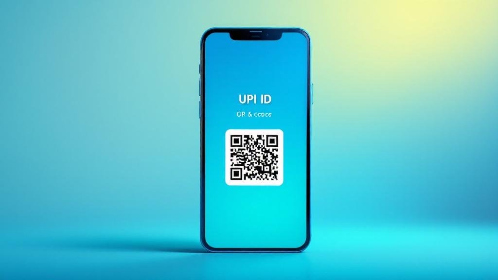 Find UPI ID and QR