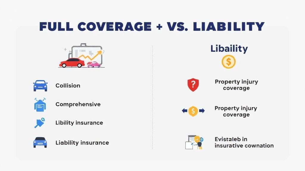 Full coverage vs. liability car insurance
