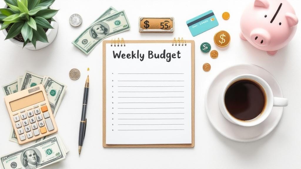 How to set a weekly budget