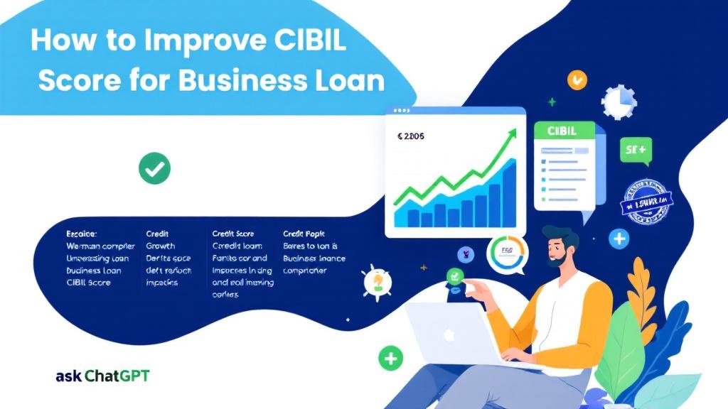 Improve CIBIL score for business loan