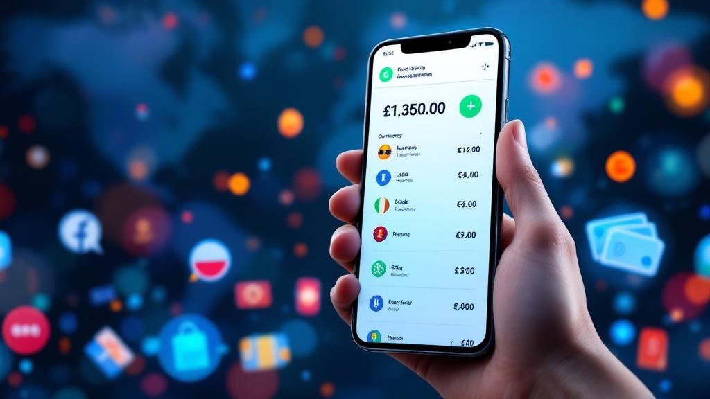 Local currency support in mobile banking,