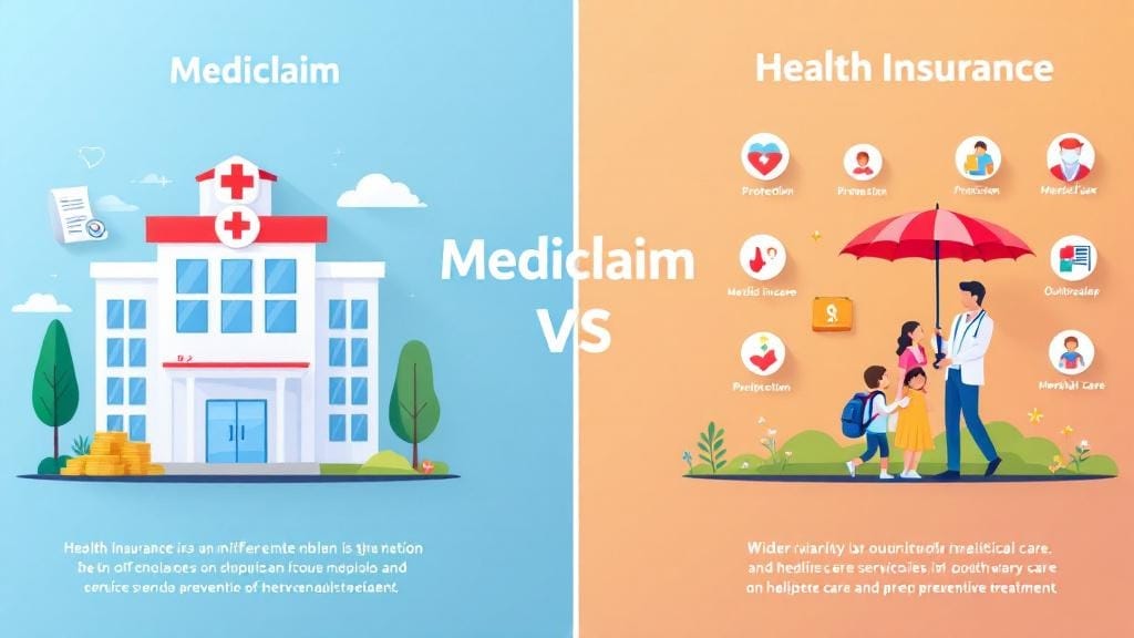 Mediclaim vs Health Insurance
