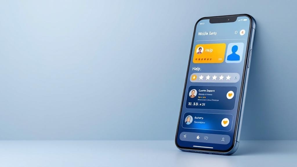 Mobile banking app user ratings,