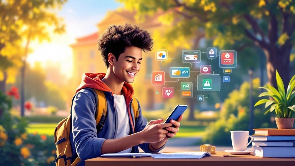 Mobile banking for students,