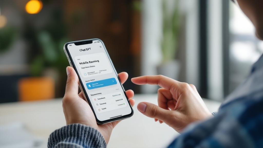 Mobile banking for visually impaired users,