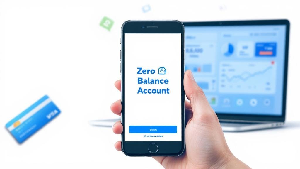 Zero balance bank account online