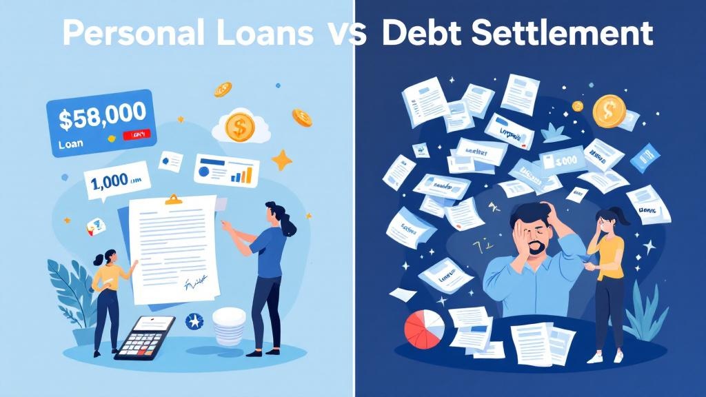 personal loans vs debt settlement