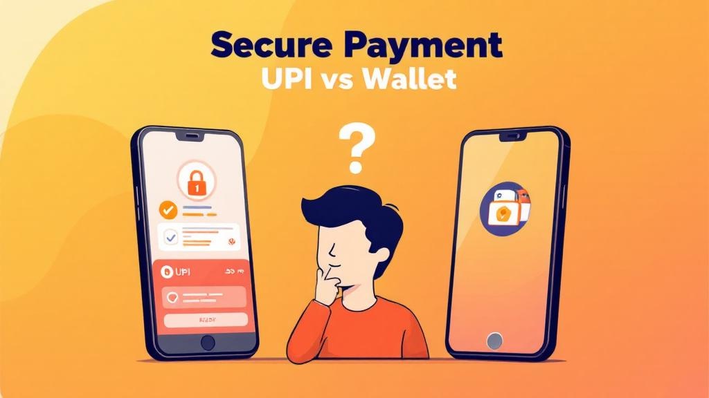 Secure payment UPI vs wallet