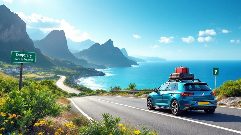 Temporary vehicle insurance for vacation