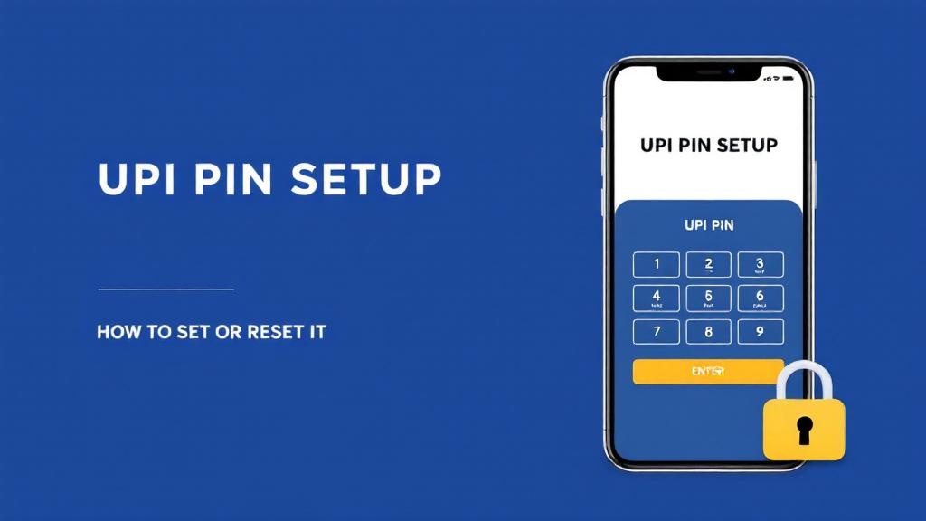 UPI PIN setup