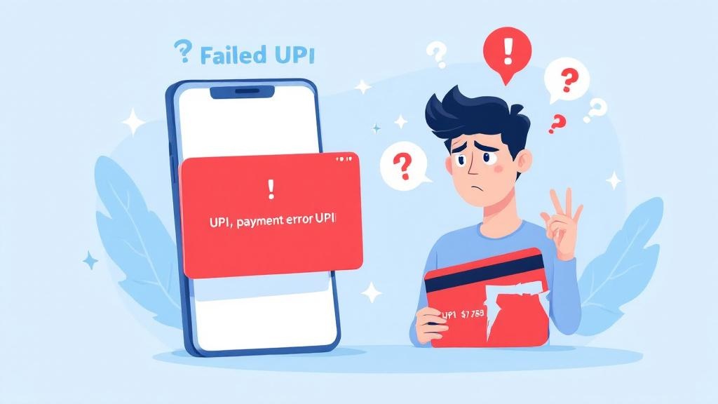 UPI transaction failed