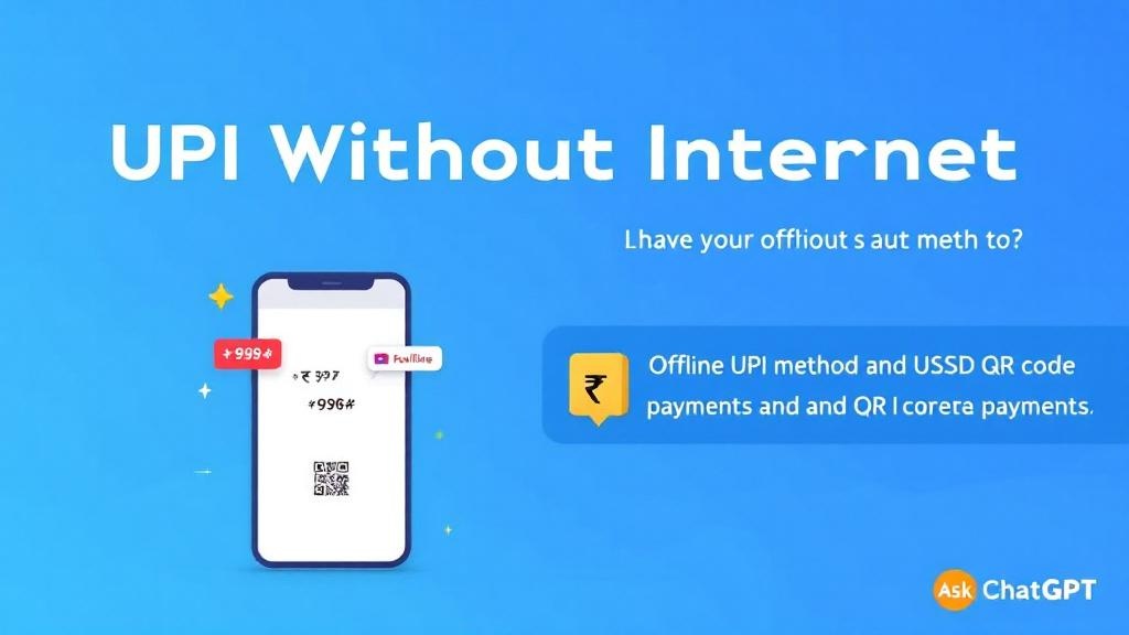 UPI without internet