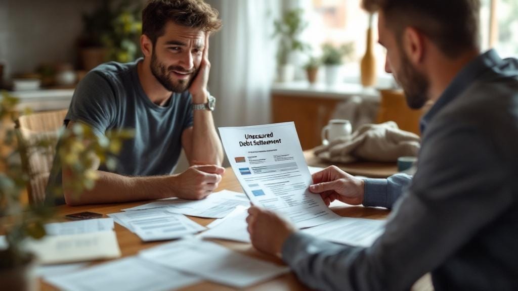 Unsecured debt settlement