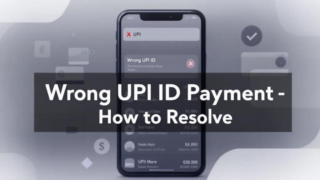 Wrong UPI ID payment