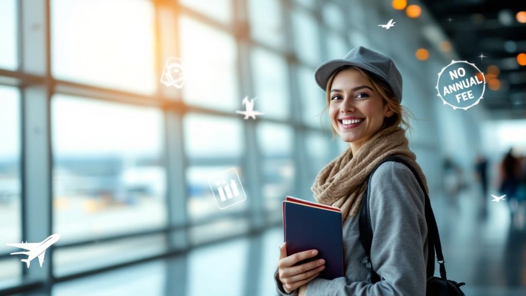 airline credit cards with no annual fee