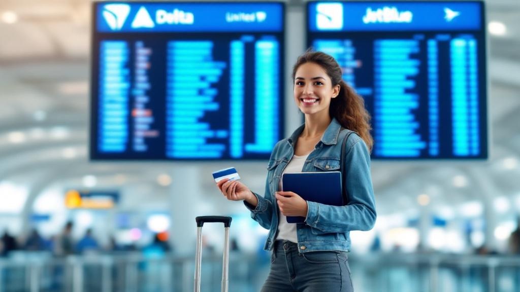 best credit card for airline miles no annual fee