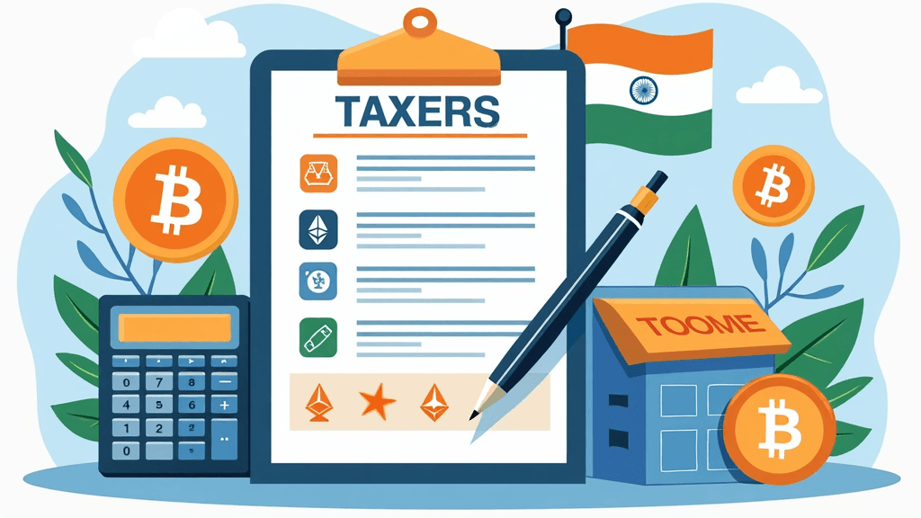 crypto tax rules in India