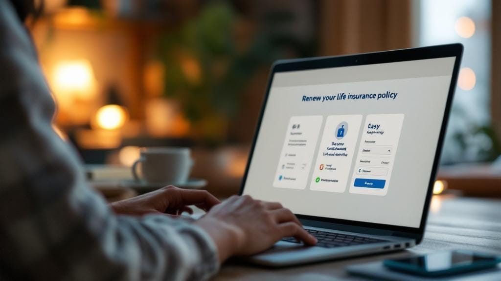 online life insurance policy renewal