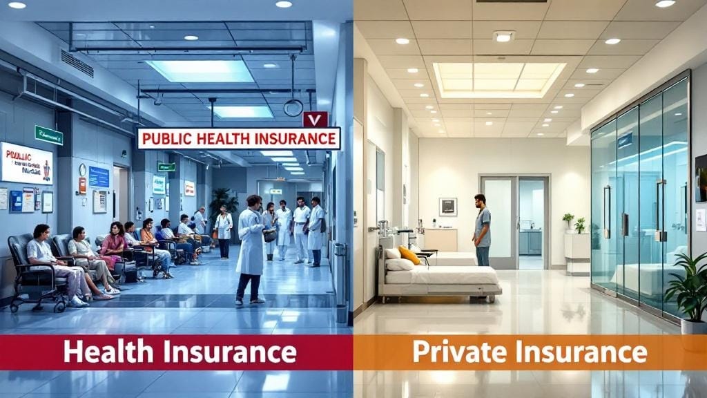 private vs public health insurance