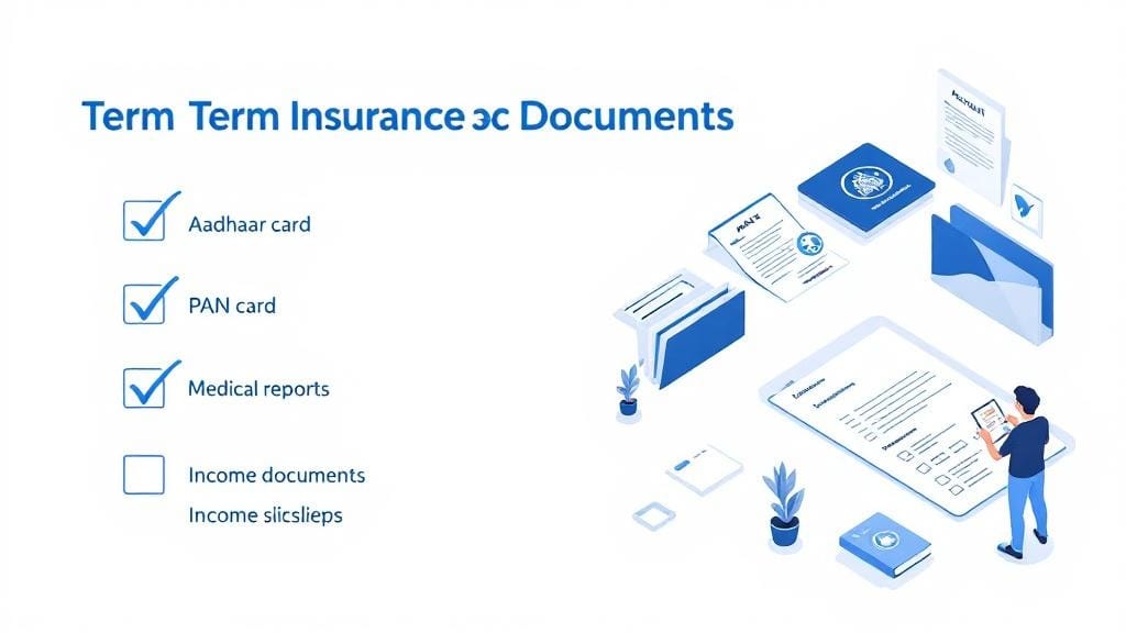 what documents required for term insurance