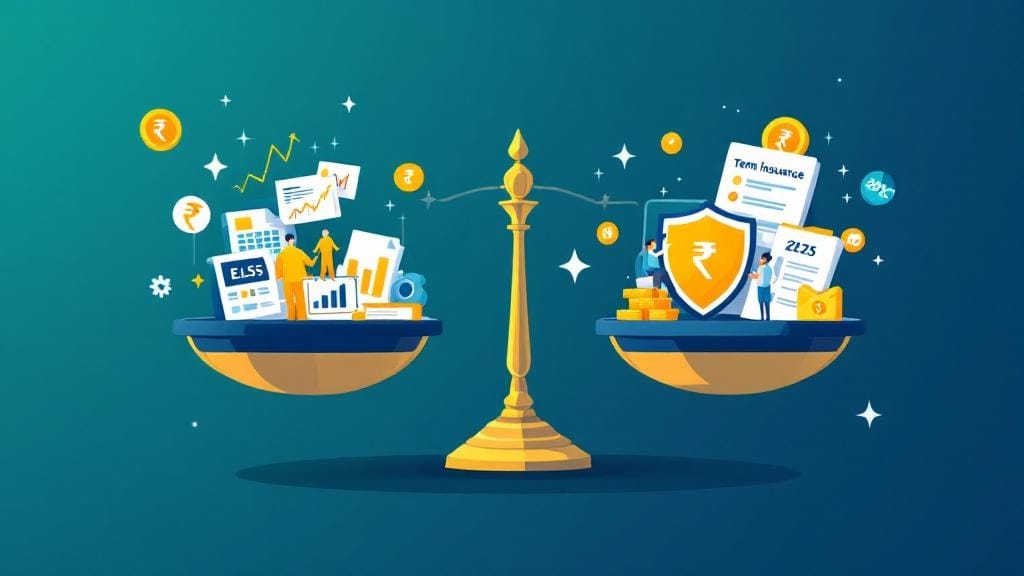 ELSS vs term insurance tax benefit