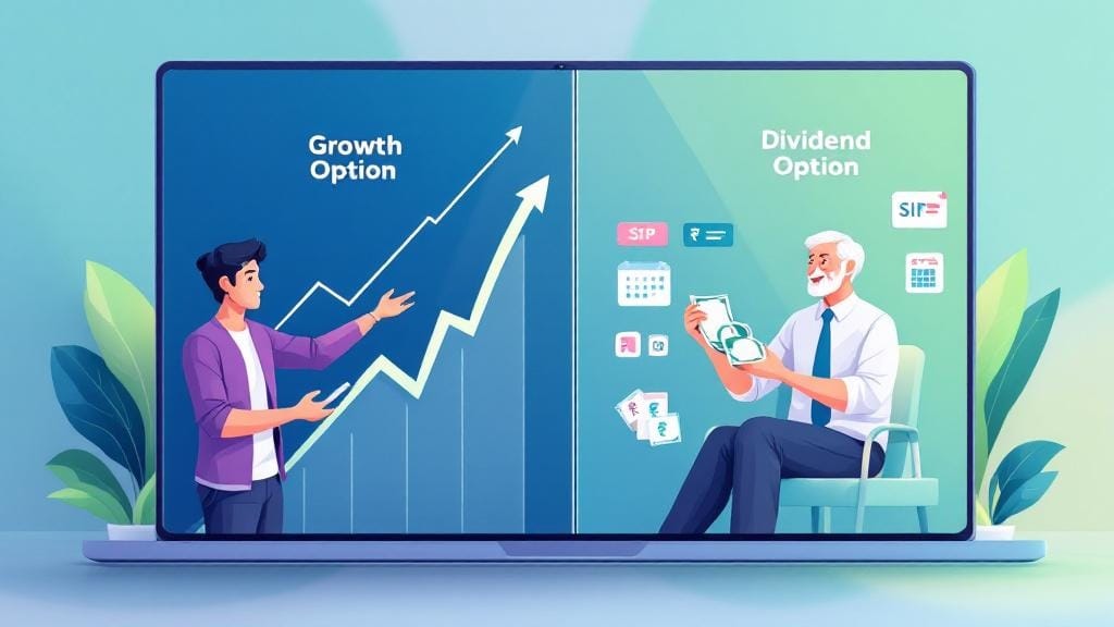 mutual fund growth vs dividend