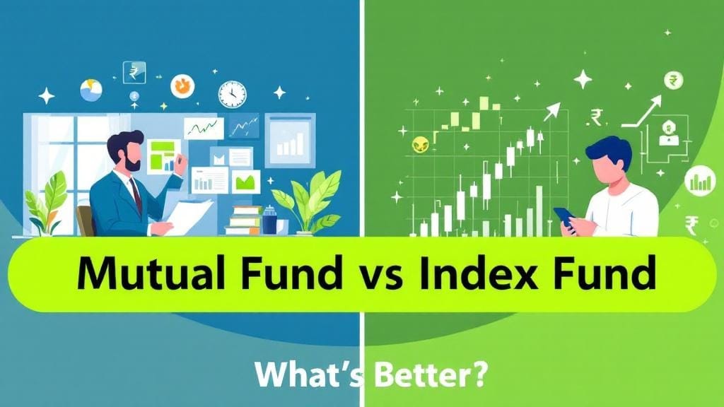mutual fund vs index fund