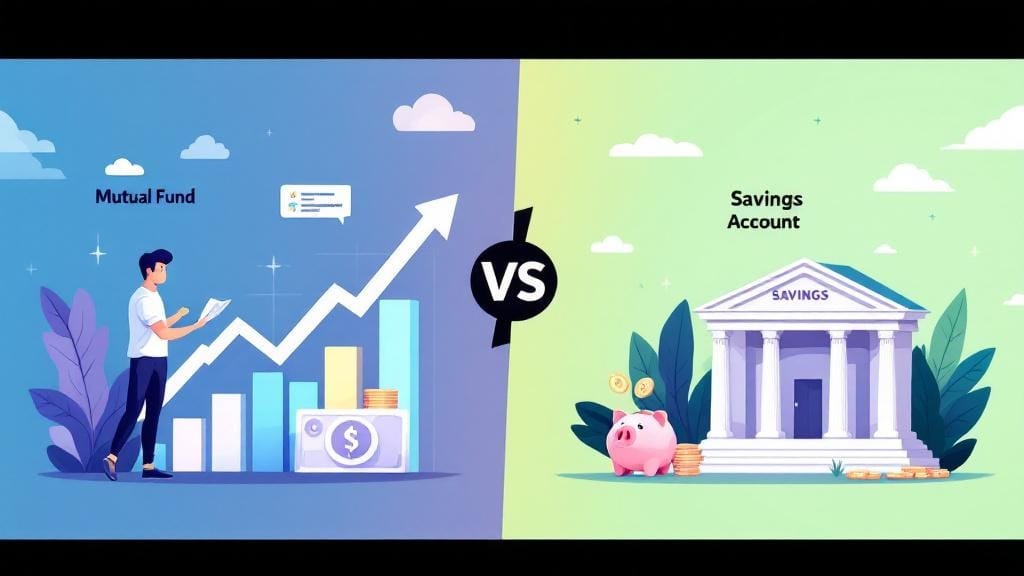 mutual fund vs savings account
