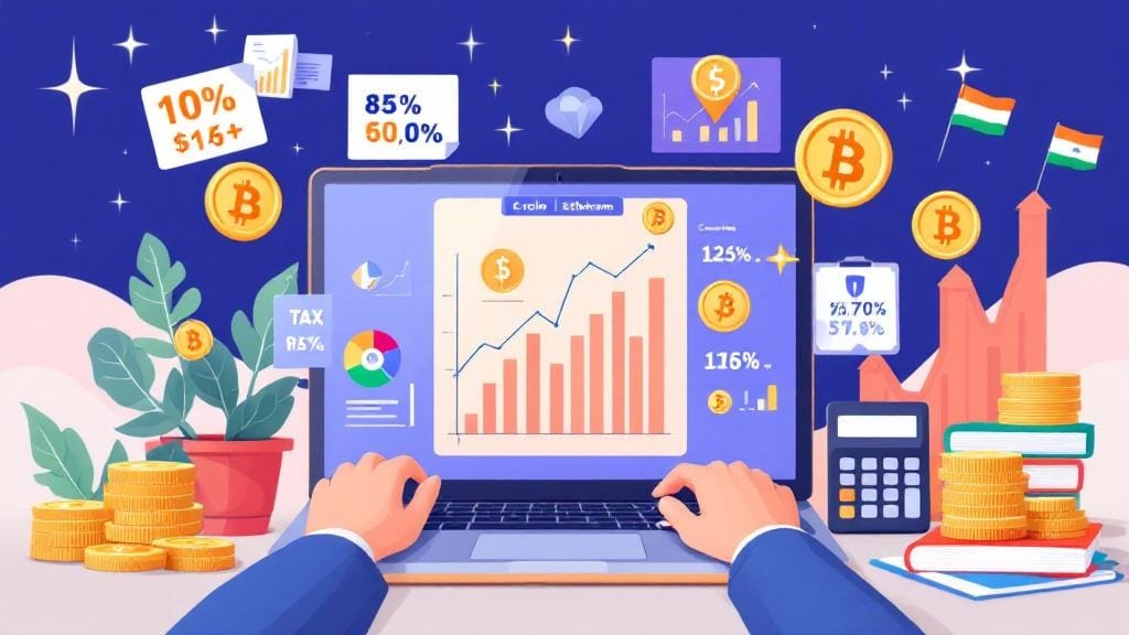 tax on crypto in India 2025